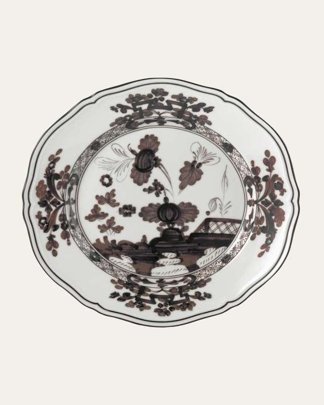 Antico Doccia Round Flat Platter
